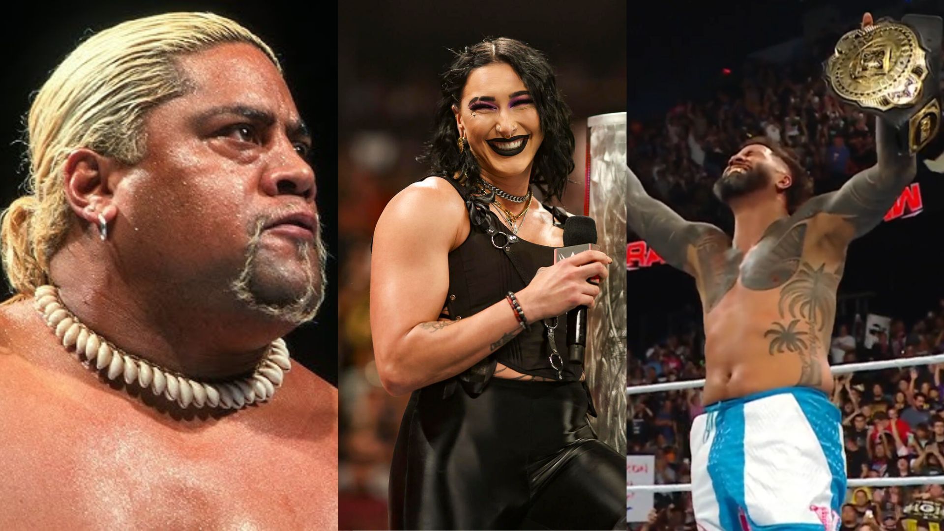 Rhea Ripley and Rikishi React to Jey Usos WWE Intercontinental Title Win