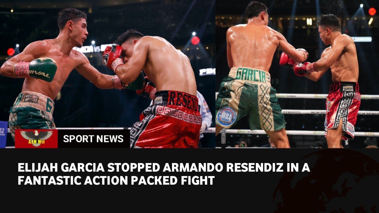 Garcia vs Resendiz: Rising Star Elijah Garcia Stops Armando Resendiz in 8 Rounds