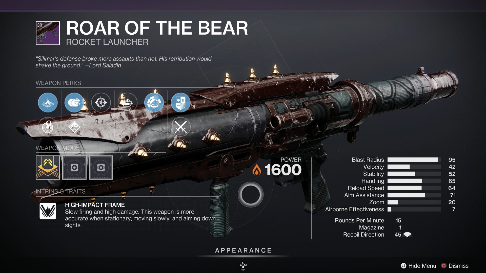 How to Get Roar of the Bear in Destiny 2: Complete Guide