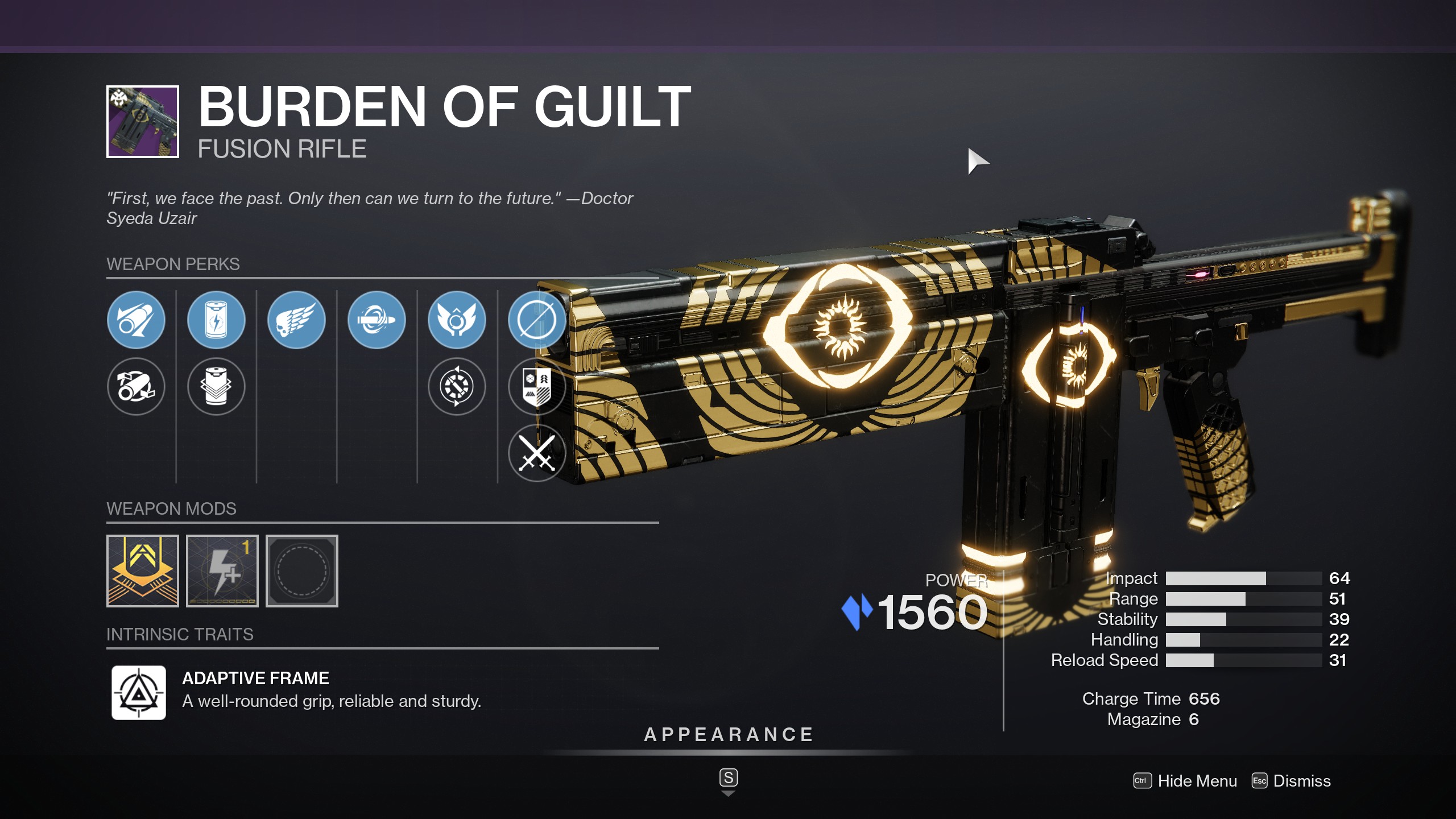 Best Burden of Guilt PvP God Roll: Ultimate Perk Combinations for Destiny 2