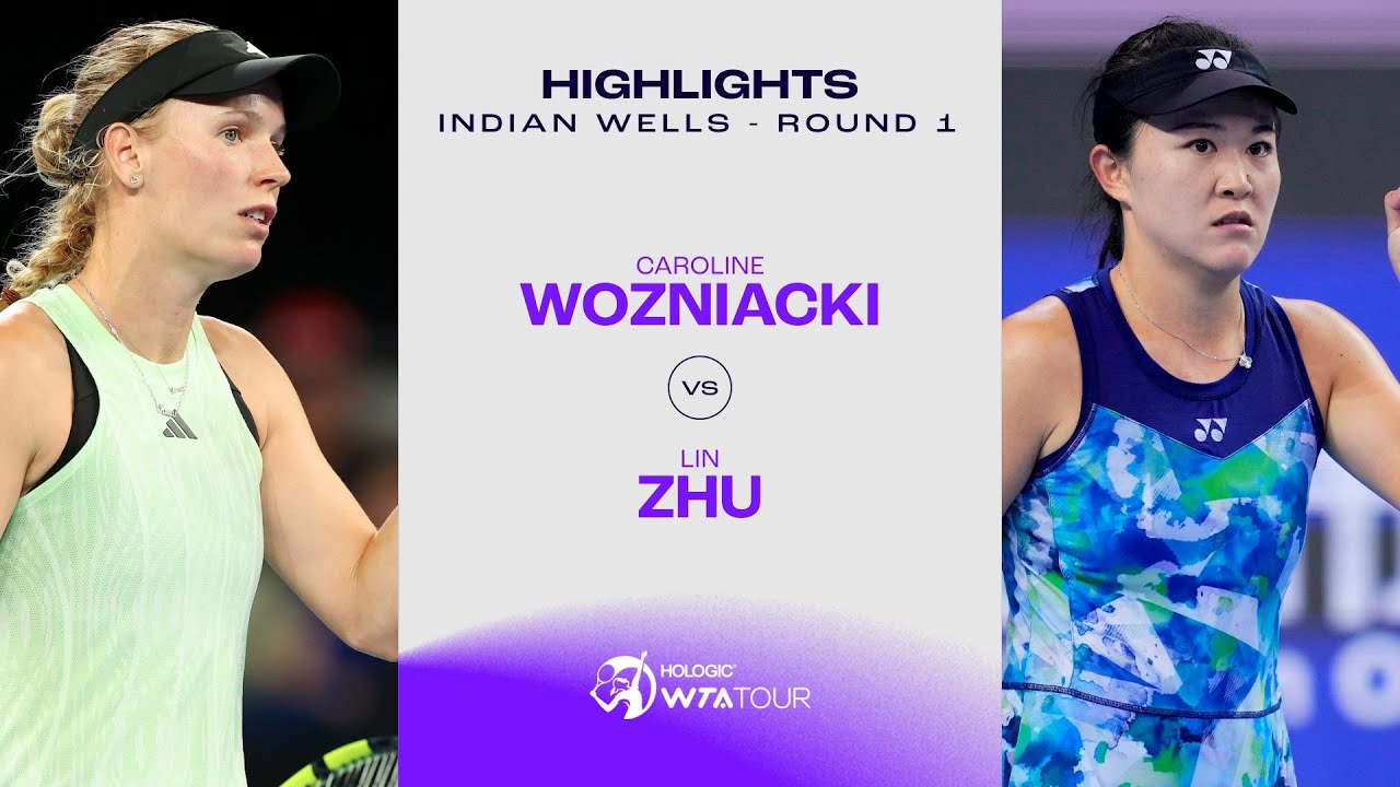 Zhu vs Wozniacki: BNP Paribas Open 2024 Round 1 Match Preview