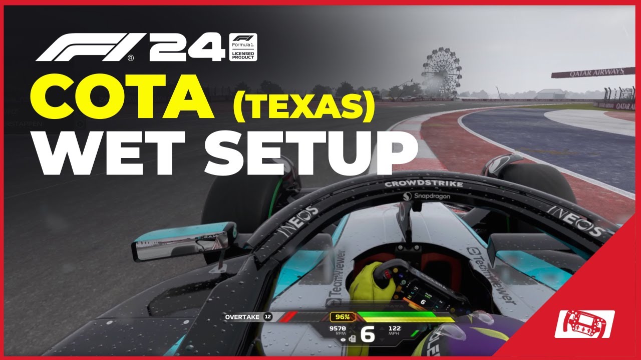 F1 24 COTA Car Setup Guide: Optimize for Wet and Dry Races