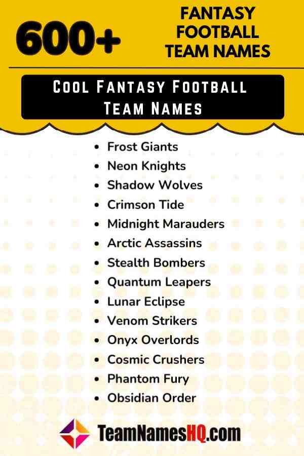 Hilariously Offensive Fantasy Football Team Names for 2023