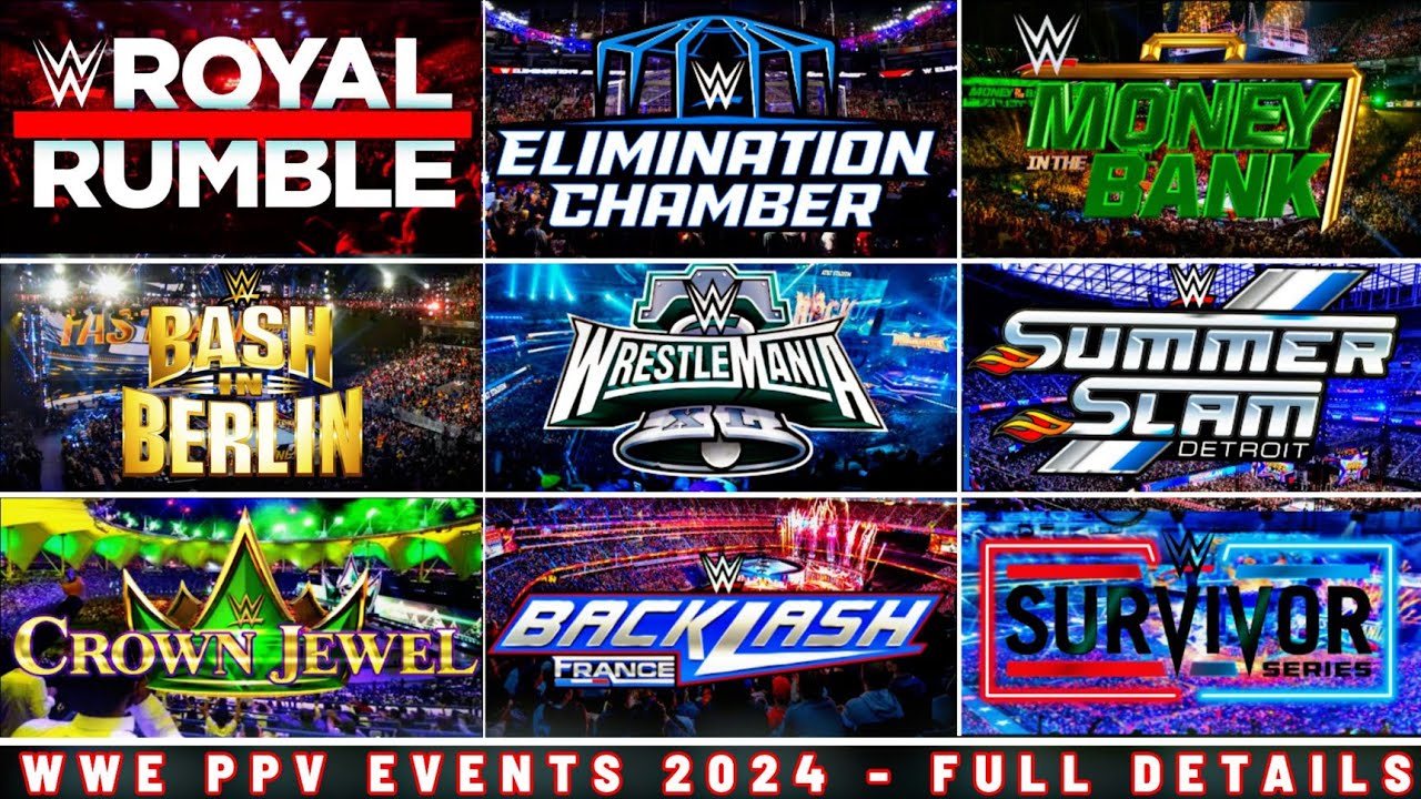 When and Where to Watch WWE Pay-Per-View Events in 2024