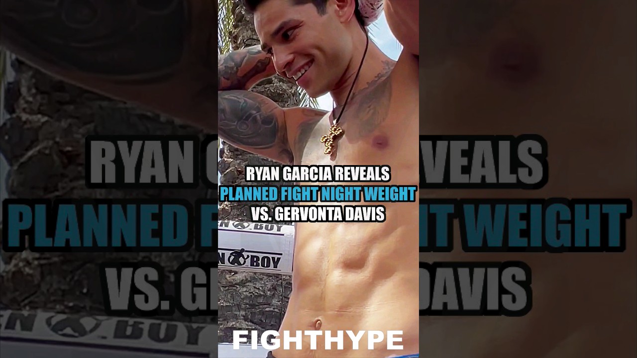 What Is Ryan Garcias Walking Around Weight? Insights on His Fight Night Prep