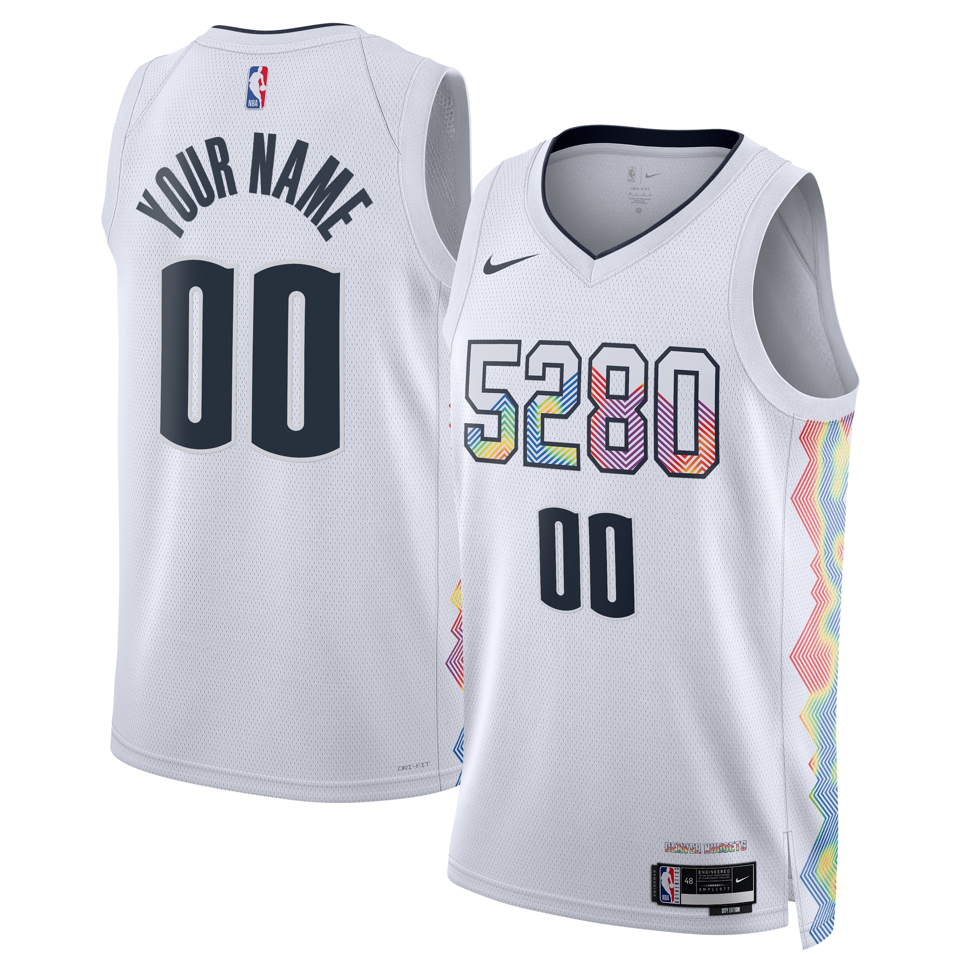 Create Your Perfect Nuggets Custom Jersey at Fanatics.com