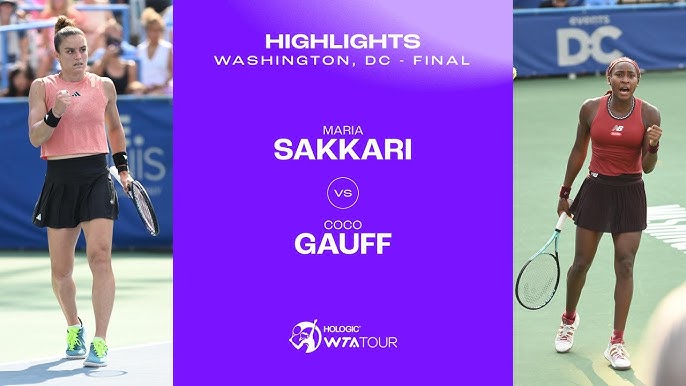 Maria Sakkari vs Coco Gauff: DC Open Final Highlights and Analysis