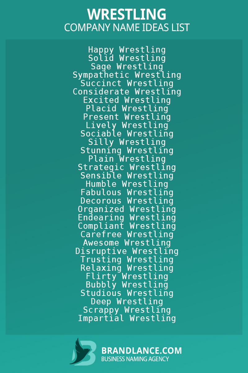 Find the Perfect Wrestling Promotion Name with Our Easy-to-Use Generator