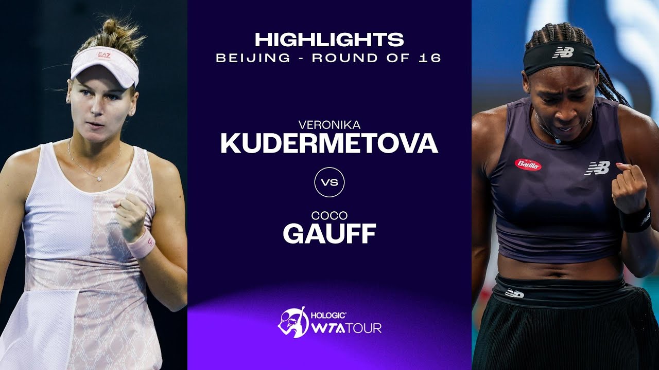 Kudermetova vs Gauff: WTA Beijing 2023 Match Preview & Analysis