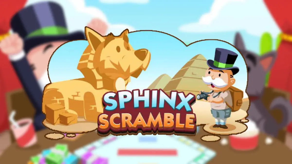 monopoly go sphinx scramble