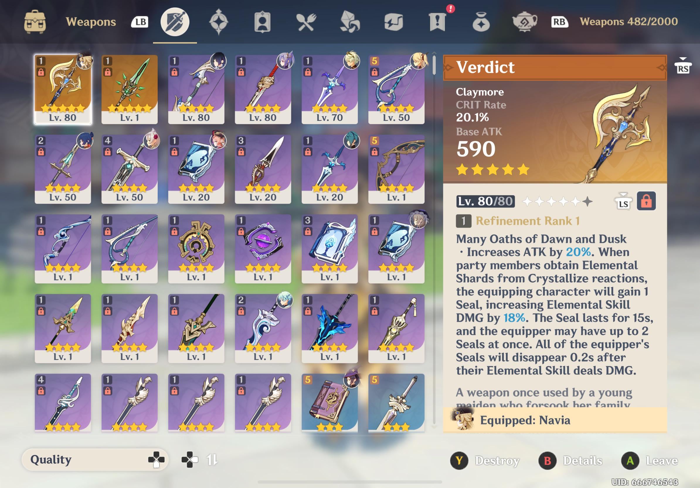 Which is the Best Weapon from Aravinay? Explore the Best Craftable Options in Genshin Impact