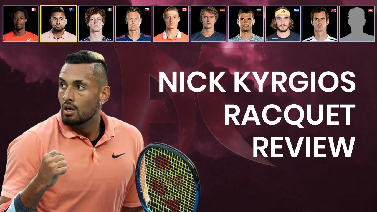 Nick Kyrgios Tennis Racquet: Why He Chooses the Yonex Ezone 98