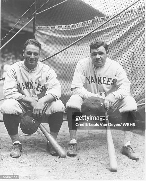 Picture of Babe Ruth and Lou Gehrig: Iconic Moments in Baseball History