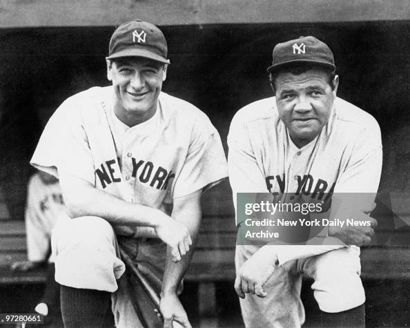 Picture of Babe Ruth and Lou Gehrig: Iconic Moments in Baseball History