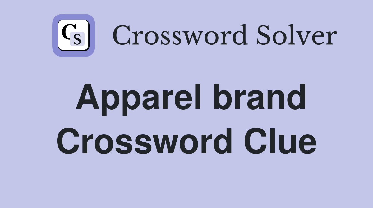 Golf Apparel Brand Crossword Clue: Find the Solution Here