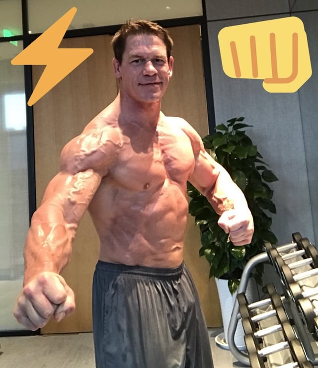 Wow! Check Out John Cena Arm Size and Body Stats