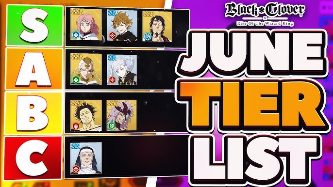 Black Clover Mobile Tier List: Who to Summon Right Now