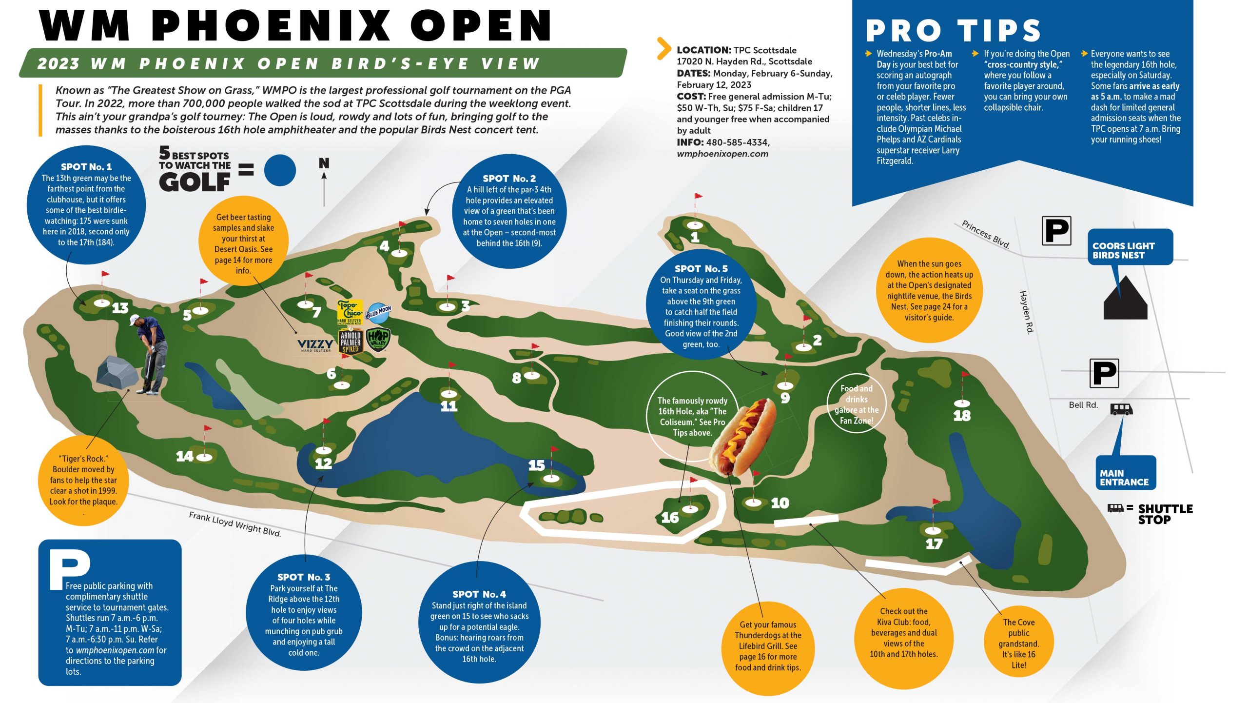 Navigate the Tournament: Your Waste Management Phoenix Open Map