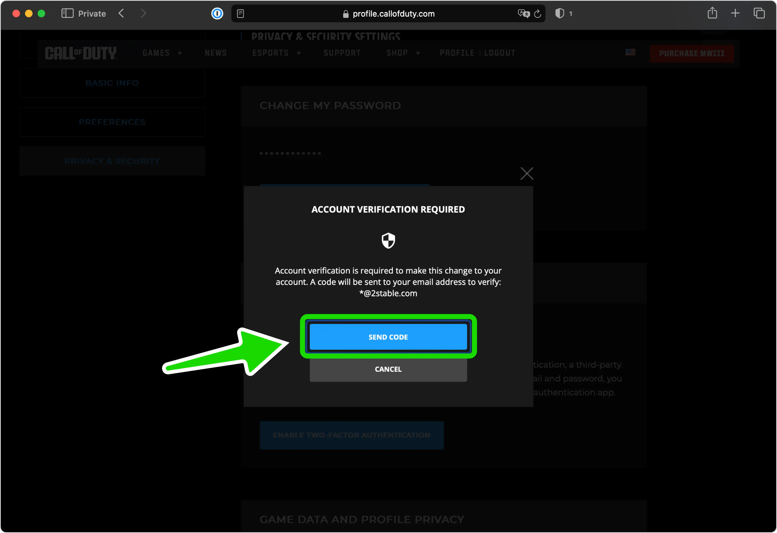 Enable Two-Factor Authentication Call of Duty: Keep Your Game Progress Secure