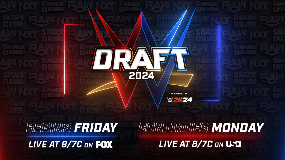 Whats the 2024 WWE Draft all about?  Heres everything you need to know today!