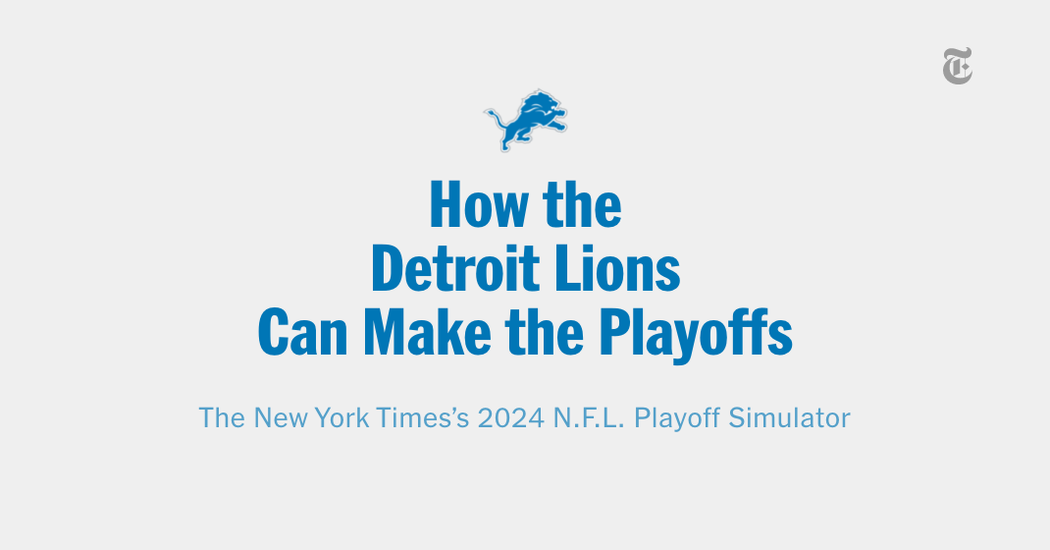 Assessing the Detroit Lions Playoff Chances This Season