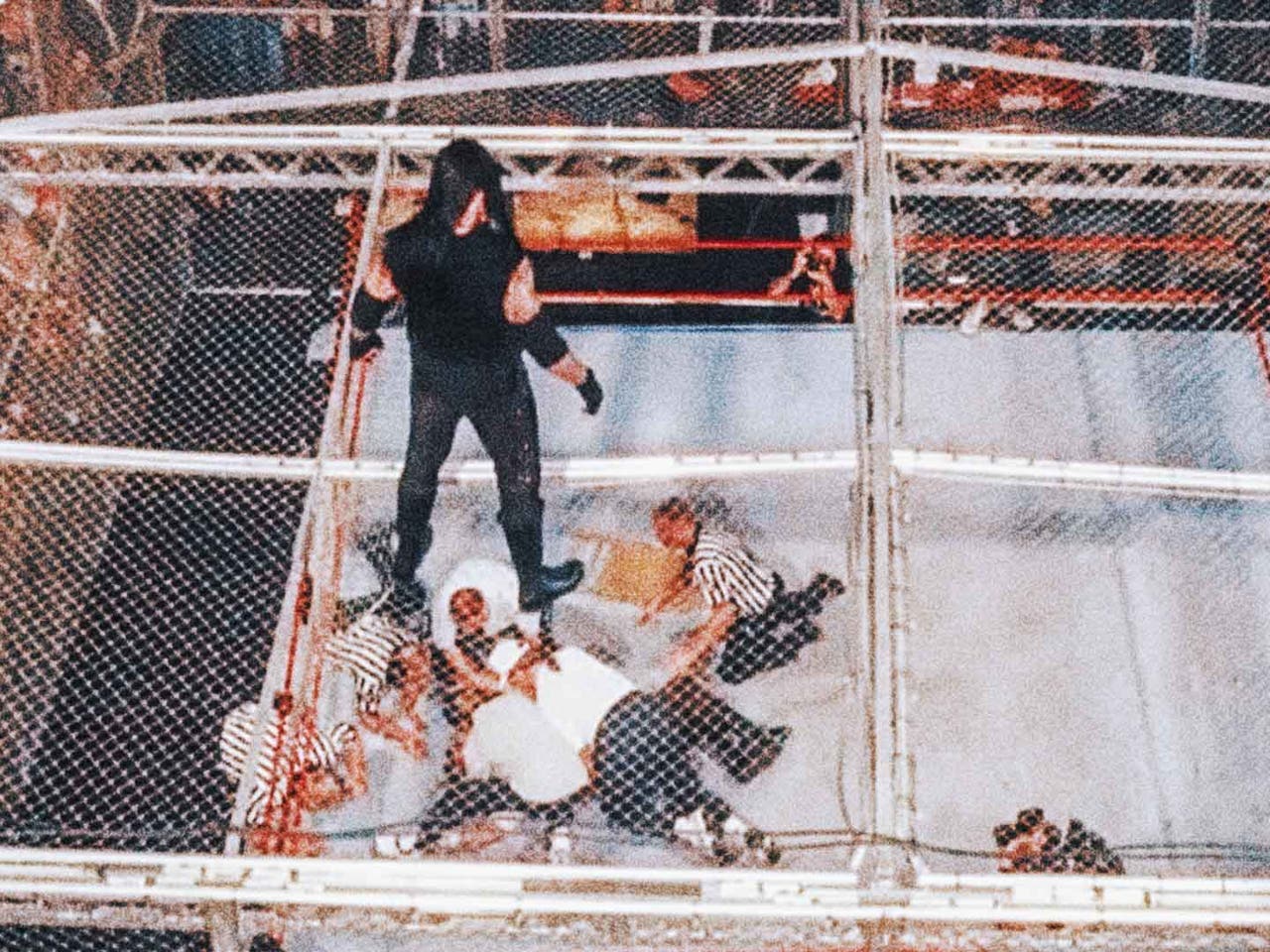 Crazy Moments of Undertaker vs Mankind Hell in a Cell Match