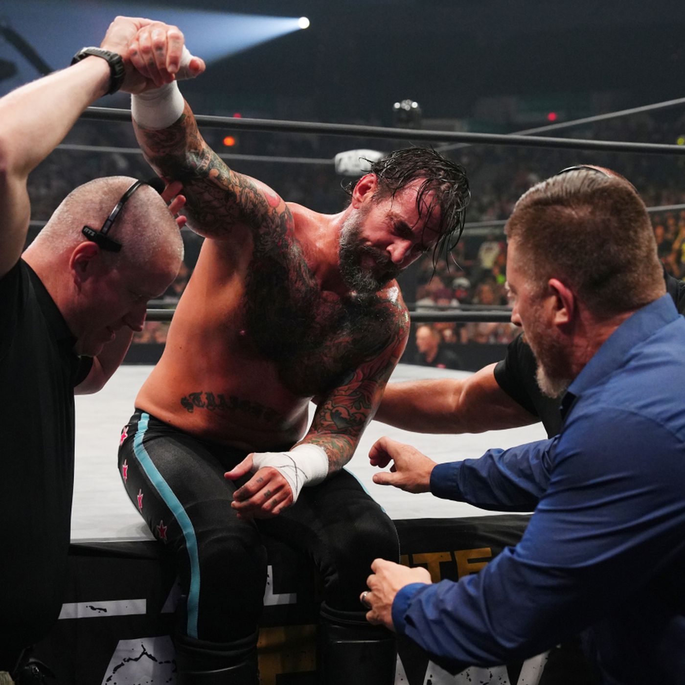 CM Punk Injured:  Bad News for AEW Fans, Details on the Latest Setback.