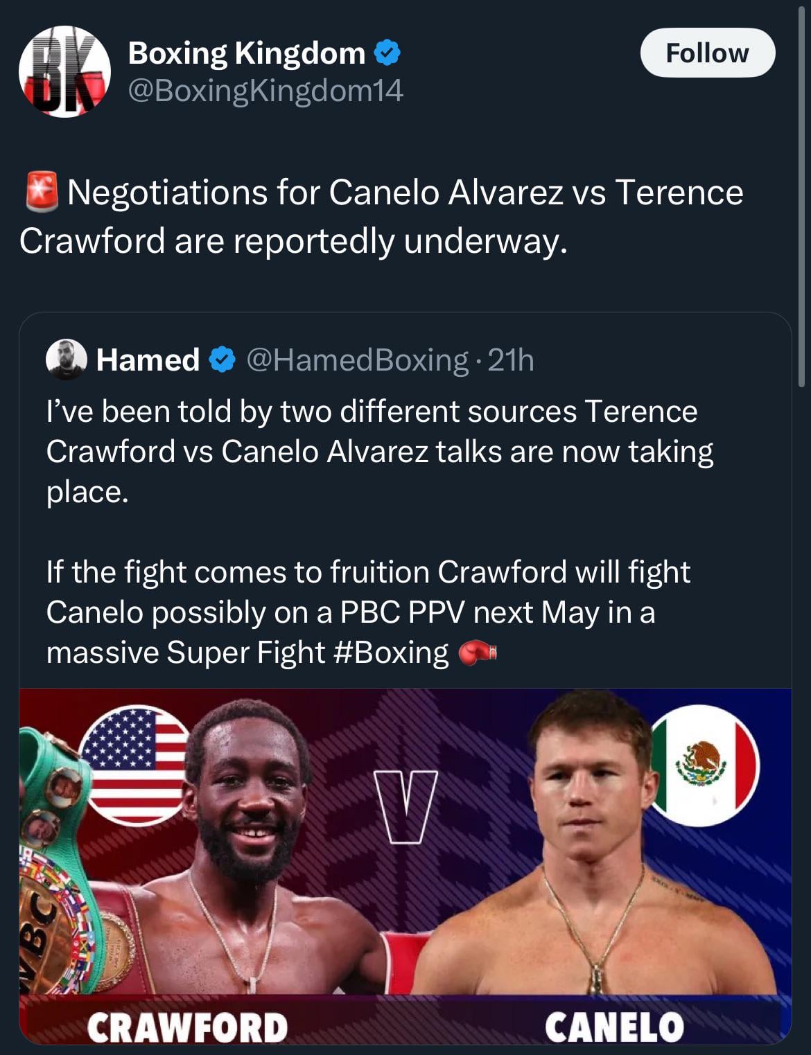 Is Canelo vs Crawford Fight Finally Happening? What We Know