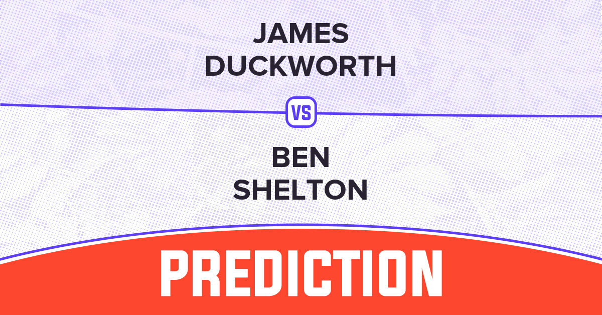 See the Duckworth vs Shelton Prediction, Who is better?