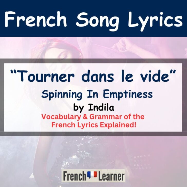 What does tourner dans le vide mean? Here is the key meaning