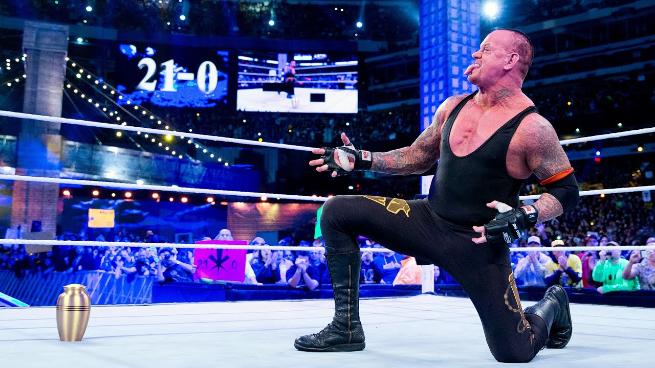 Undertaker Wins in Wrestlemania: The Deadmans Undefeated Run Explored