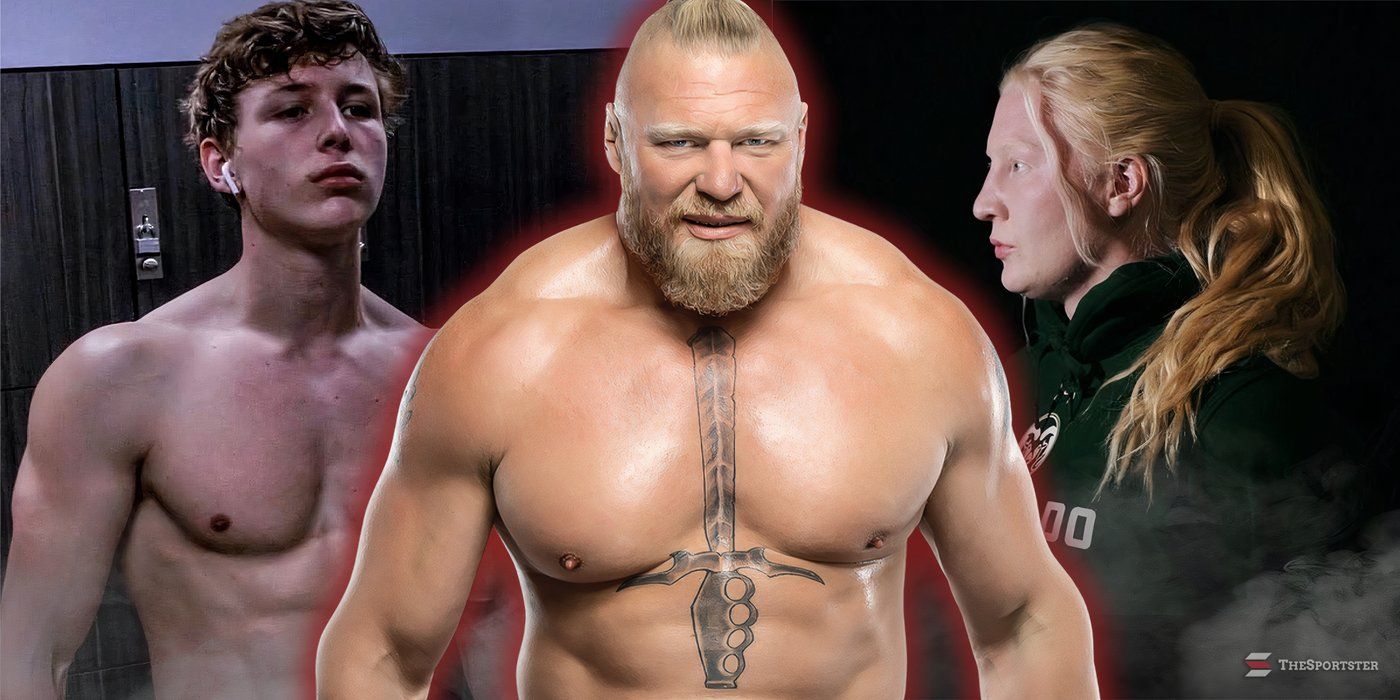 Family Life of Brock Lesnar: The Beast and His Daughters Moments