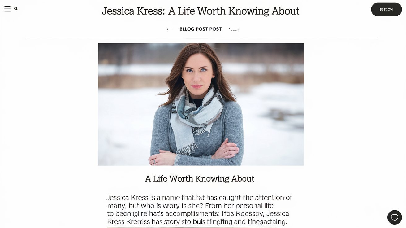 Jessica Kress Net Worth: Find Out How Rich She Is