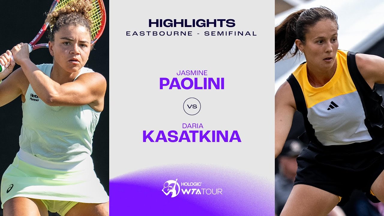 Jasmine Paolini and Daria Kasatkina: Road to the Quarter Finals