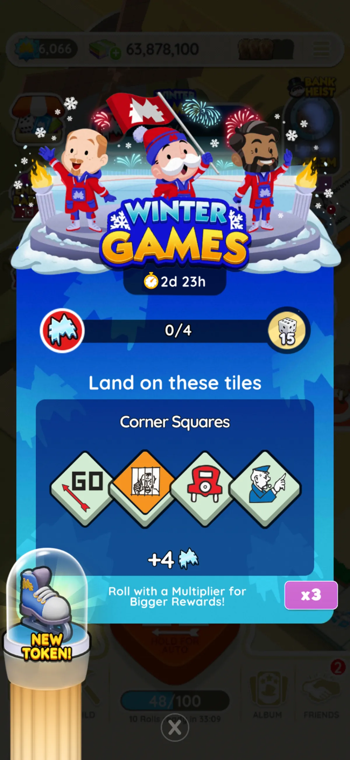 What are the Monopoly Go Winter Games Milestones? Find out all tasks and prizes here!