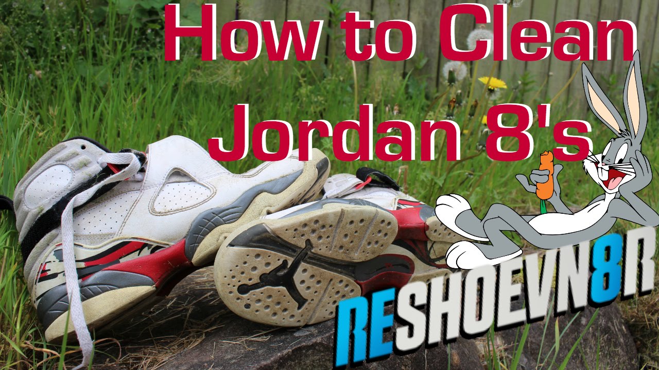 Suns Jordan 8, How to Clean? (Keep Your Kicks Fresh and Clean!)