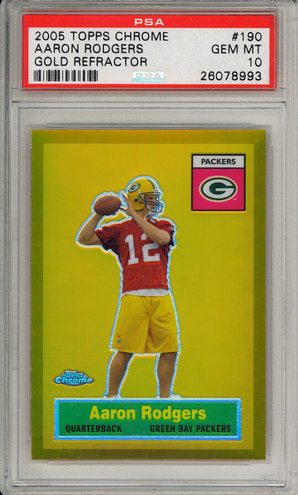 Grading Your topps chrome 24 aaron rodgers: Tips for Getting a Top Score from PSA