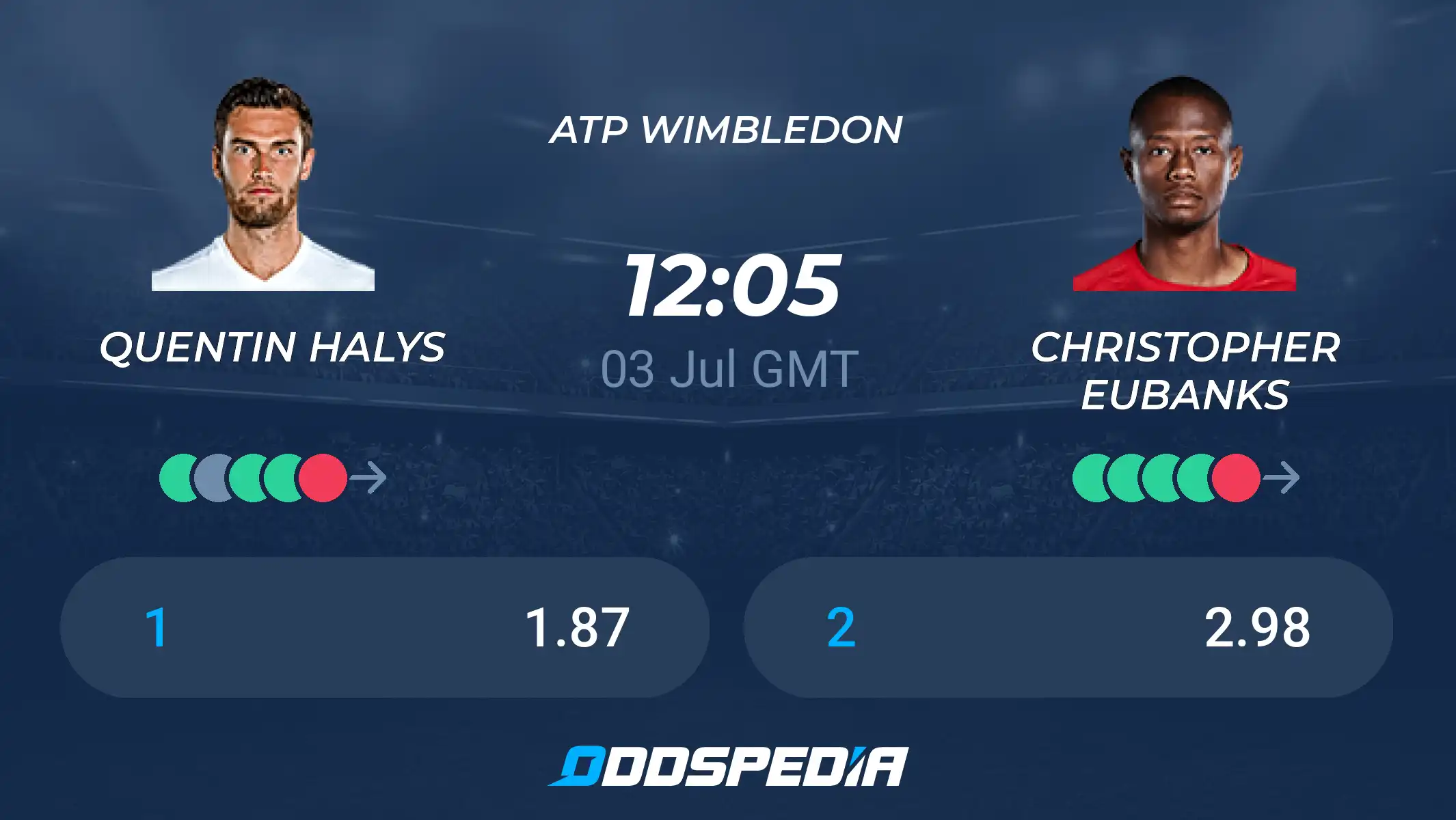 Quentin Halys vs Christopher Eubanks prediction: Who will win this tennis clash (get the latest odds and tips now)