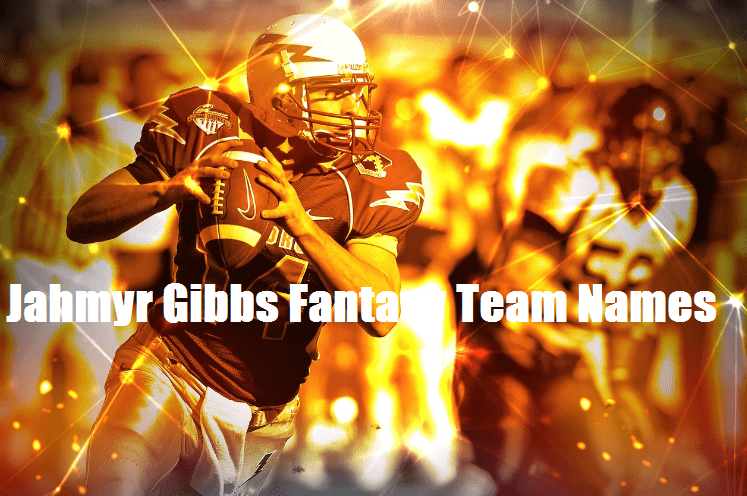 Cool Jahmyr Gibbs Fantasy Team Names: Dominate Your League!