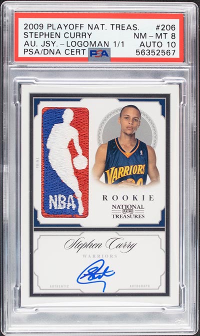 Get Your Hands on a National Treasures Stephen Curry Rookie Logoman Autograph: Ultimate Guide!