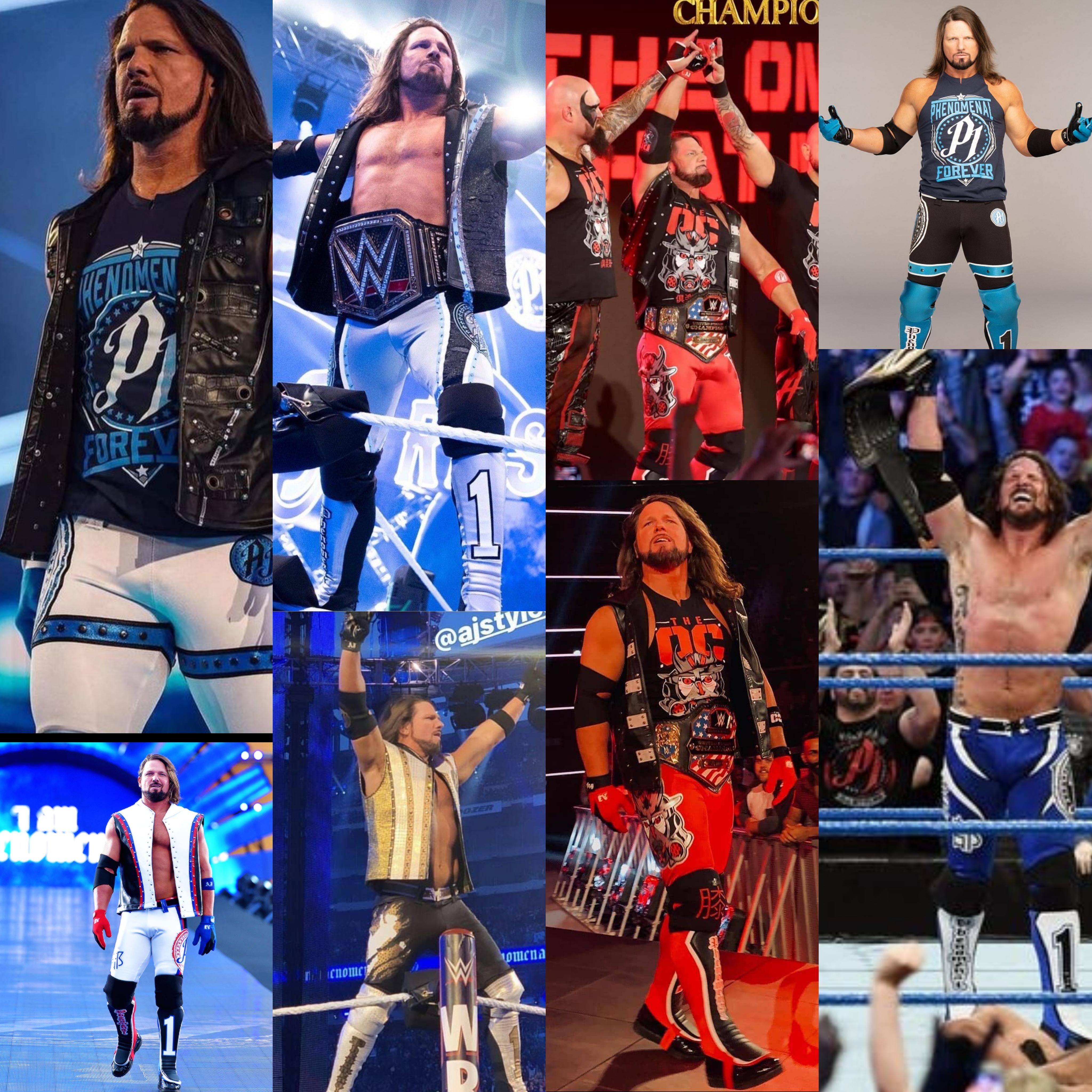 aj styles wrestlemania 39 gear: check out the phenomenal ones awesome ring attire from the biggest show