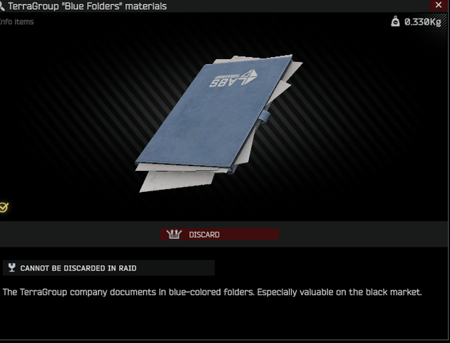 Blue folder in Tarkov: How to find and use it!