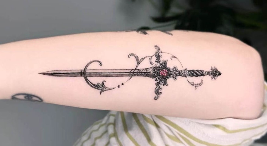 Thinking of a Sword Tattoo? Heres What It Symbolizes!