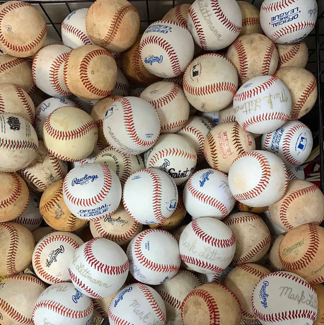 Used Baseball Balls for Sale: Check Out These Top Places