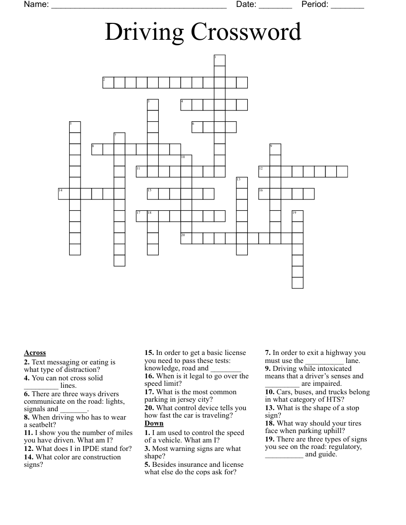 Elevated for Driving Crossword Solved: Your Guide to Getting the Answer