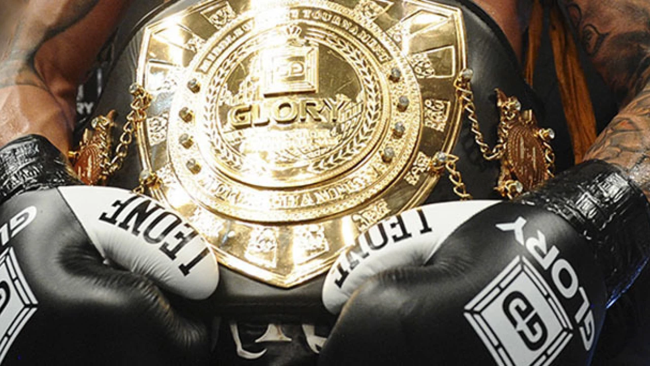 Whats a GLORY Kickboxing Belt?  Heres how fighters earn this awesome prize!