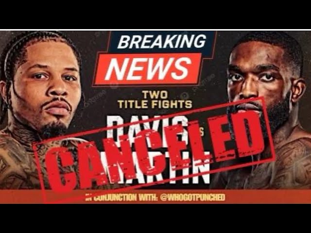 Tank vs Martin Canceled: Why Was the Fight Called Off and What Does It Mean?