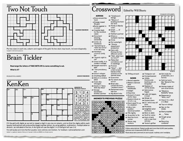 Once Called Something Else: The History Behind the NYT Crosswords Name!