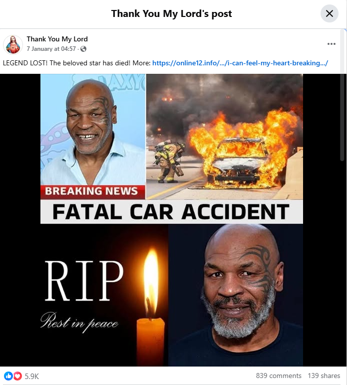 Mike Tyson Car Crash: Everything You Need to Know about the Incident