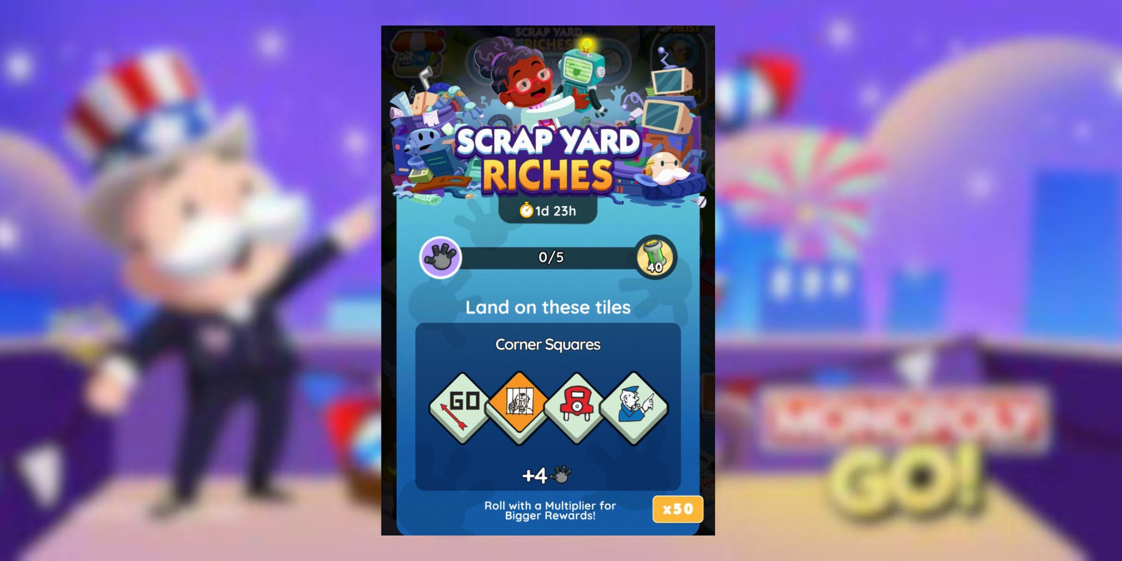 Scrap Yard Riches Monopoly Go  Event (How to Get Rich Quick in Monopoly)